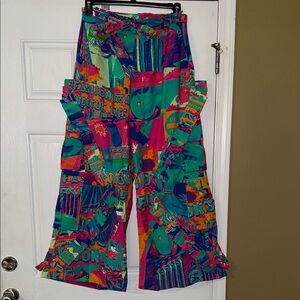 Colorful Graphic Women's Pants